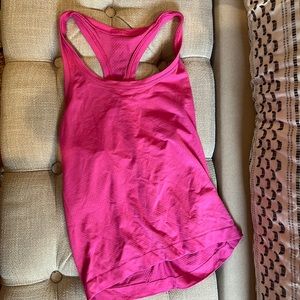 Lululemon race length tank top